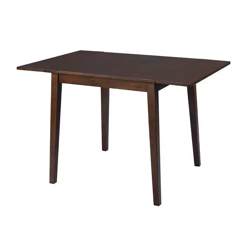 GDFStudio Zamora 29-45 Table à manger extensible avec pieds en bois d'hévéa