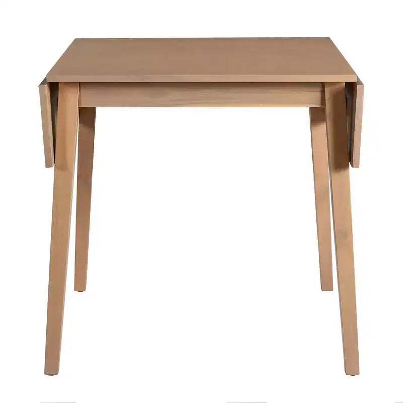 GDFStudio Zamora 29-45 Table à manger extensible avec pieds en bois d'hévéa