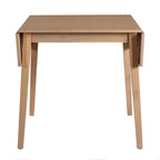 GDFStudio Zamora 29-45 Table à manger extensible avec pieds en bois d'hévéa