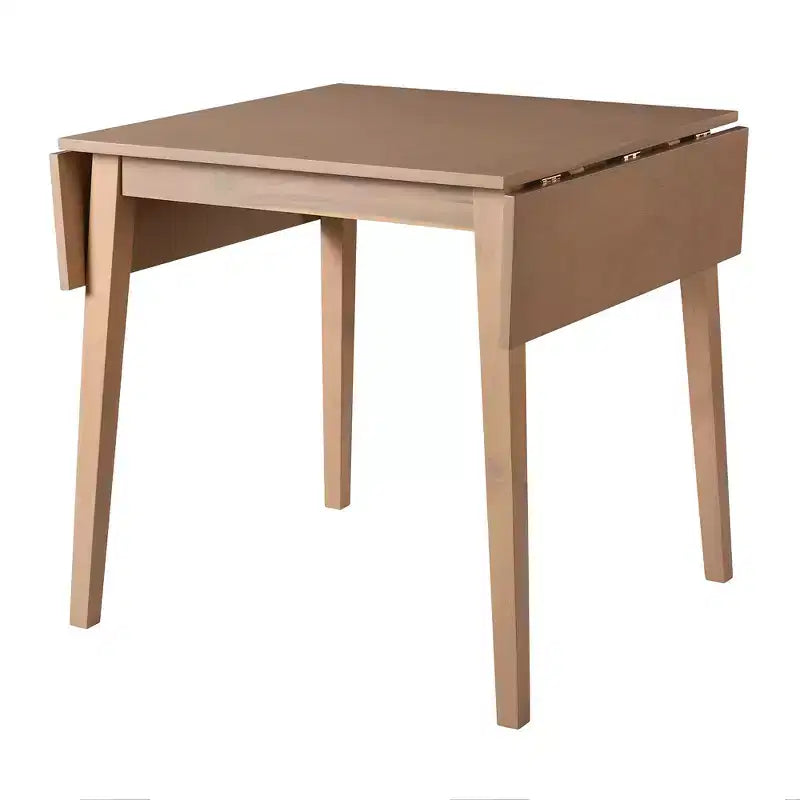 GDFStudio Zamora 29-45 Table à manger extensible avec pieds en bois d'hévéa
