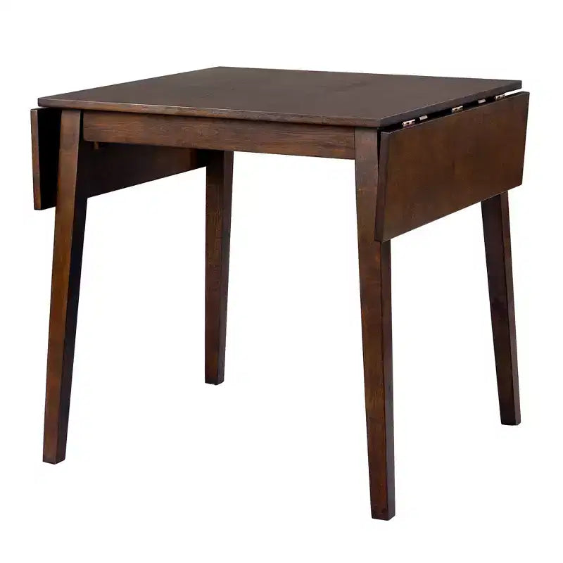 GDFStudio Zamora 29-45 Table à manger extensible avec pieds en bois d'hévéa