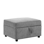 GDFStudio Frank 26.6 Ottoman de rangement mobile
