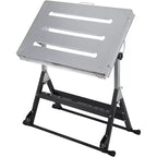 Table de soudage pliante avec roues verrouillables et inclinaison à 3 positions Plusieurs tailles et capacités (159/227/454 kg) pour atelier domestique