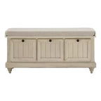 Banc de rangement Marin avec coussin en lin - iNSPIRE Q