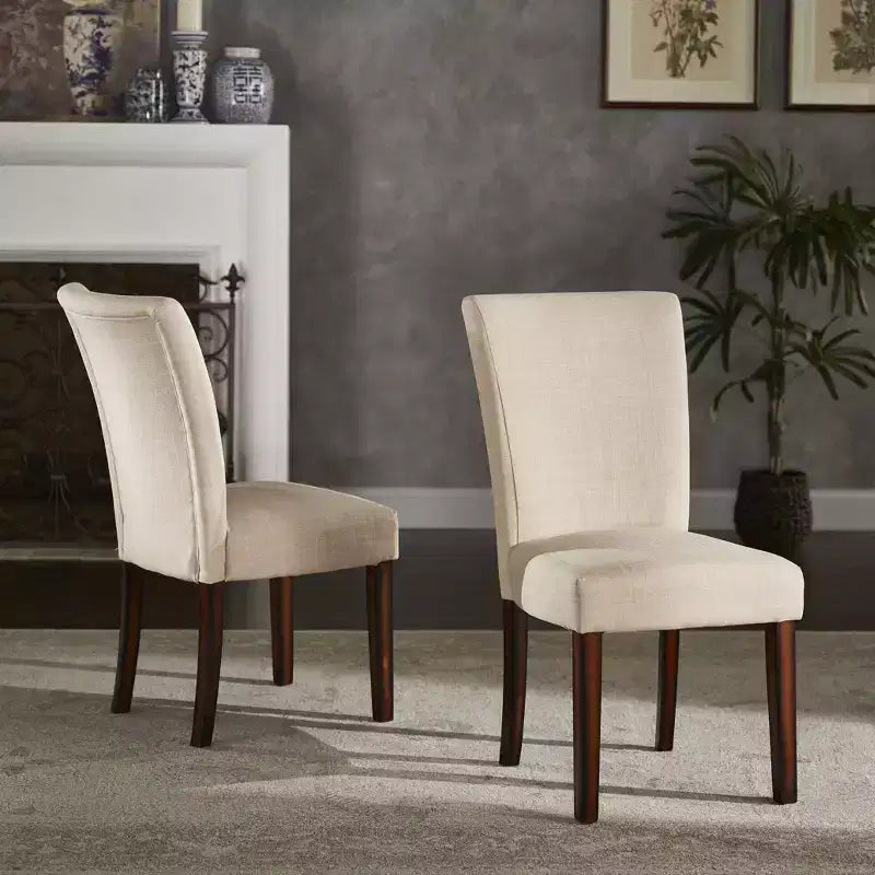 Chaises de salle à manger Quinby Parsons (Lot de 2) - iNSPIREQ