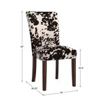 Chaises de salle à manger Quinby Parsons (Lot de 2) - iNSPIREQ