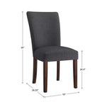 Chaises de salle à manger Quinby Parsons (Lot de 2) - iNSPIREQ