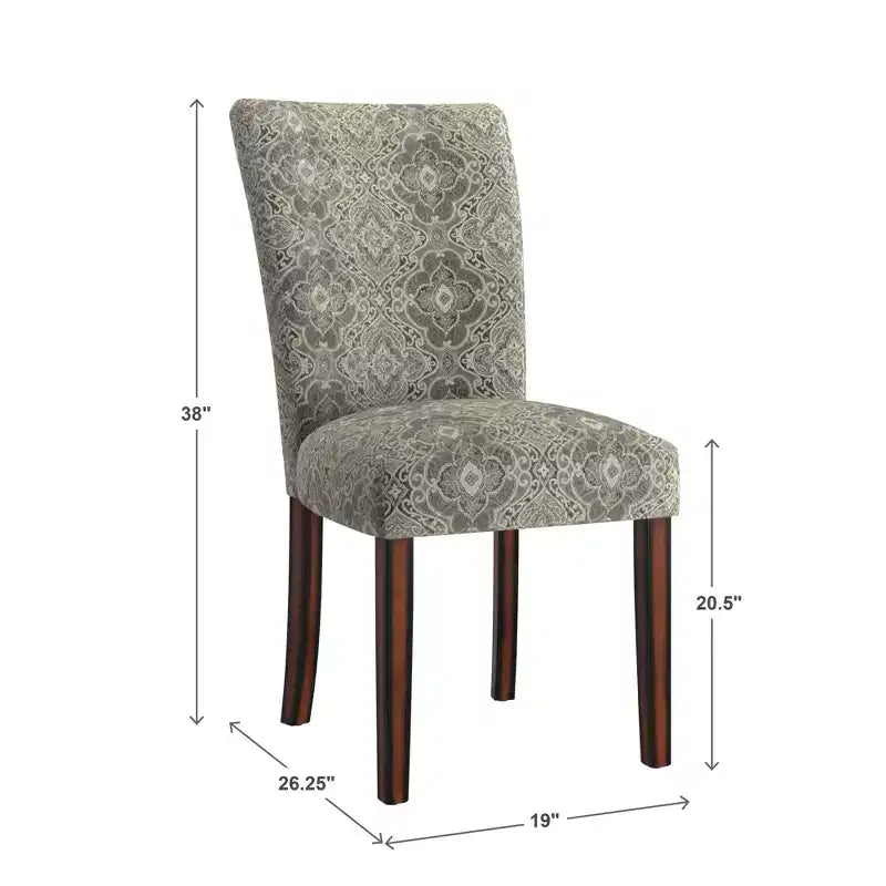 Chaises de salle à manger Quinby Parsons (Lot de 2) - iNSPIREQ