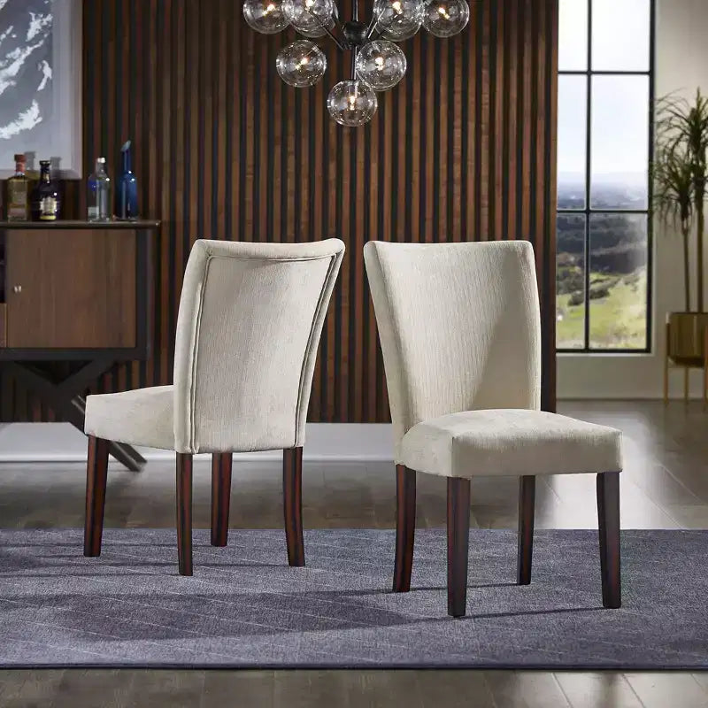 Chaises de salle à manger Quinby Parsons (Lot de 2) - iNSPIREQ