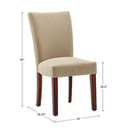 Chaises de salle à manger Quinby Parsons (Lot de 2) - iNSPIREQ