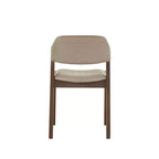 Chaise de salle à manger Abstergo moderne en bois scandinave (lot de 2) - iNSPIREQ