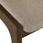 Chaise de salle à manger Abstergo moderne en bois scandinave (lot de 2) - iNSPIREQ