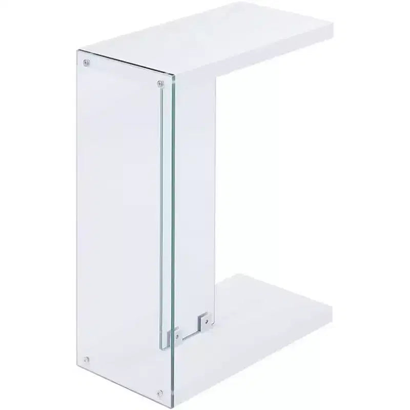 Table d'appoint rectangulaire en verre HomeStock, 1 pièce