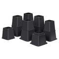 Home Collection 6Pcs Heavy Duty Adjustable Bed Risers 8