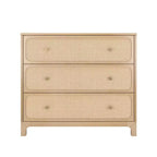 Commode 3 tiroirs Elio/Rotin