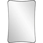 Uttermost Loudon 22 x 34 Black Vanity Mirror