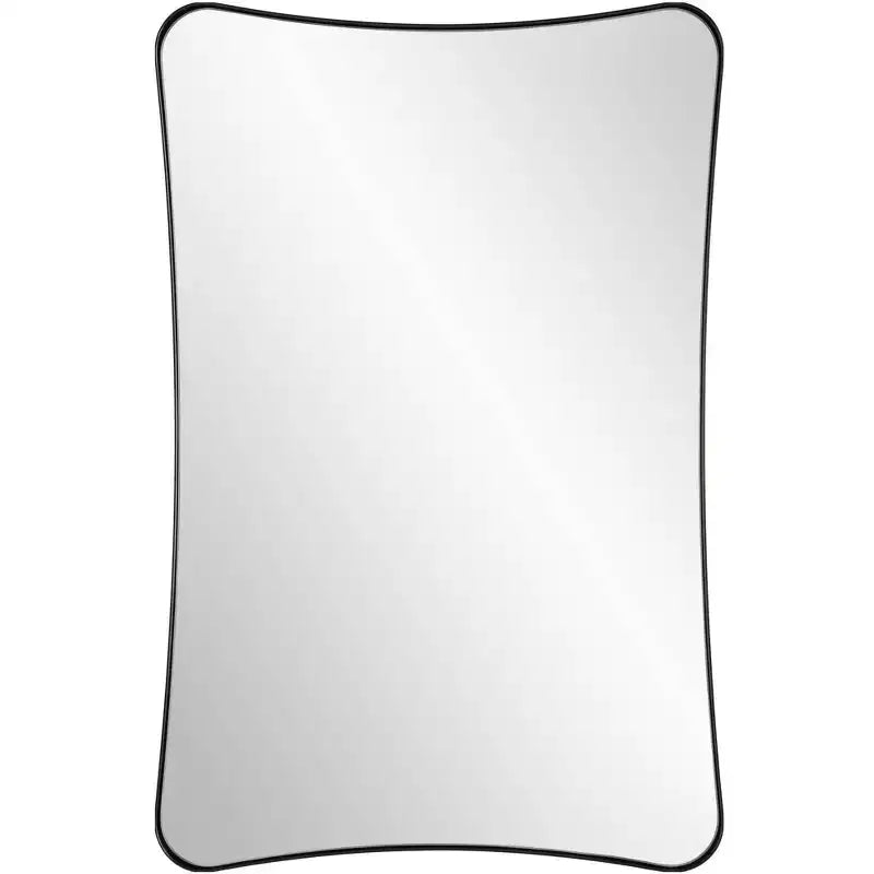 Uttermost Loudon 22 x 34 Black Vanity Mirror