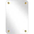 Uttermost Hamrick Frameless 24 x 36 Rectangular Wall Mirror