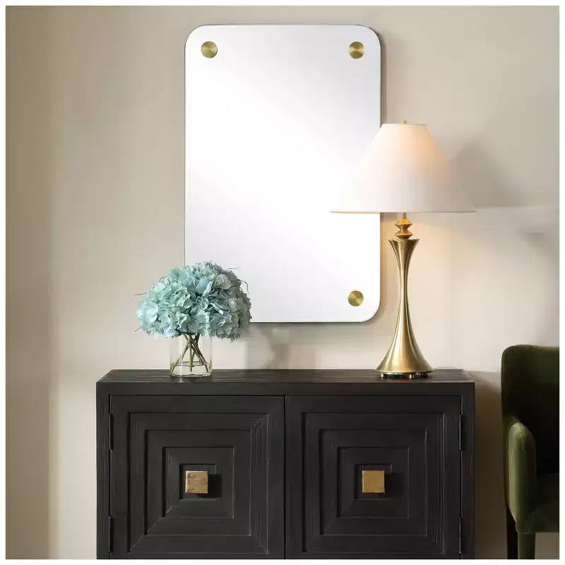 Miroir mural rectangulaire Uttermost Hamrick sans cadre 24 x 36