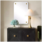 Miroir mural rectangulaire Uttermost Hamrick sans cadre 24 x 36