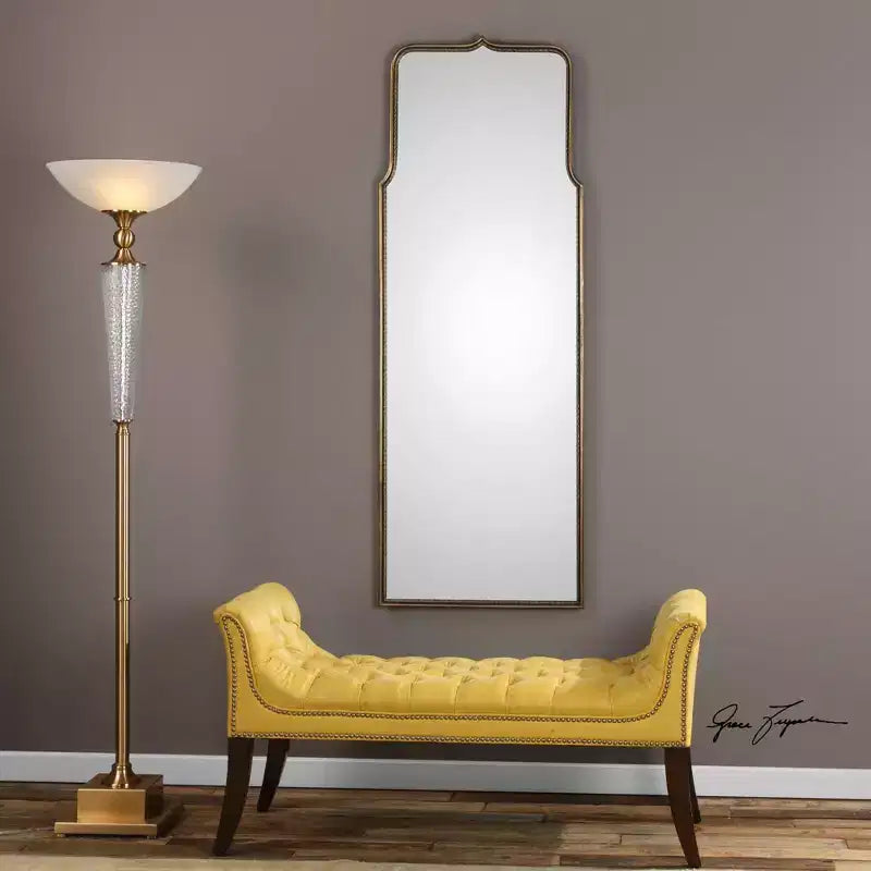 Miroir Mural Uttermost Adelasia Or Antique 24 x 68 3/4