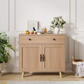 Versatile Sideboard Buffet Cabinet with Drawers & Doors,Multi-Purpose Storage Credenza for Kitchen,Dining, Living Room, Entryway, Freestanding Accent