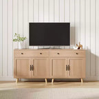 Buffet polyvalent avec tiroirs et portes, console de rangement multi-usage pour cuisine, salle à manger, salon, entrée, meuble d'appoint autonome