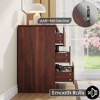 Commode moderne en bois avec 6 tiroirs profonds, grand coffre de rangement avec large surface supérieure, longue armoire de rangement pour chambre ou salon
