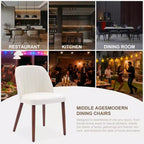 Chaises de salle à manger, chaises de cuisine rembourrées, chaise d'appoint en tissu pour cuisine, salle à manger, restaurant