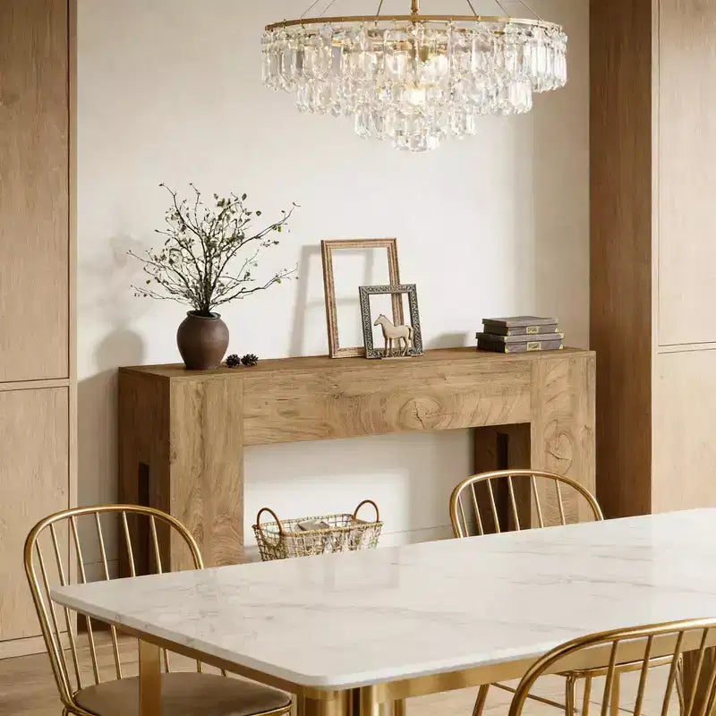 Console de style rustique en bois GDFStudio Janis