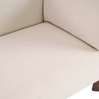 Canapé rembourré moderne en bois 3 places Christopher Knight Home Patcharee 80