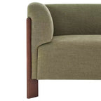 Canapé rembourré moderne en bois 3 places Christopher Knight Home Patcharee 80