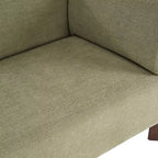 Canapé rembourré moderne en bois 3 places Christopher Knight Home Patcharee 80