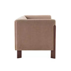 Canapé rembourré moderne en bois 3 places Christopher Knight Home Patcharee 80
