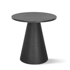 Ensemble de 3 pièces d'assise moderne avec 2 fauteuils pivotants ronds et une table d'appoint ronde à piédestal noire pour salon ou coin lecture - Panipeachy