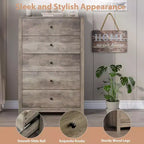 Commode simple et moderne pour chambre à coucher, commode de rangement en bois avec tiroirs profonds pour salon, couloir, entrée
