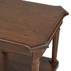 Table d'appoint carrée Regency Hill Pullman 22" en bois de noyer vieilli