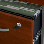 Bureau en U 72W de la Série C avec tiroirs de Bush Business Furniture
