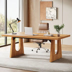 Bureau de direction de 180 cm, bureau d'ordinateur rectangulaire avec grand plateau
