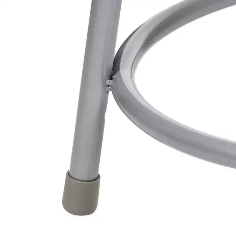 Hampden Furnishings Lot de 2 tabourets de bar 76 cm avec dossier collection Otto, gris : Vinyle rembourré, cadre en acier, capacité 136 kg
