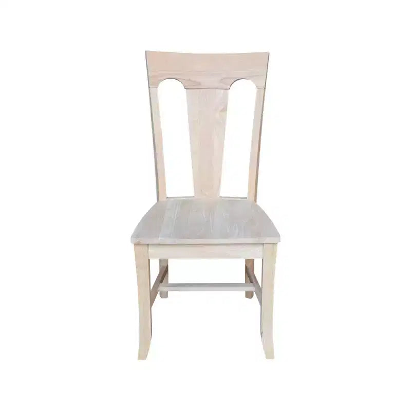 Lot de 2 chaises sans accoudoirs Elle non finies - International Concepts