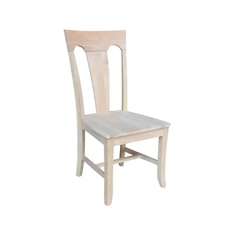 Lot de 2 chaises sans accoudoirs Elle non finies - International Concepts
