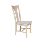 Lot de 2 chaises sans accoudoirs Elle non finies - International Concepts
