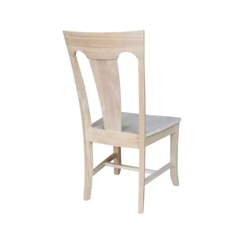 Lot de 2 chaises sans accoudoirs Elle non finies - International Concepts