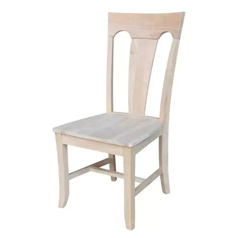 Lot de 2 chaises sans accoudoirs Elle non finies - International Concepts