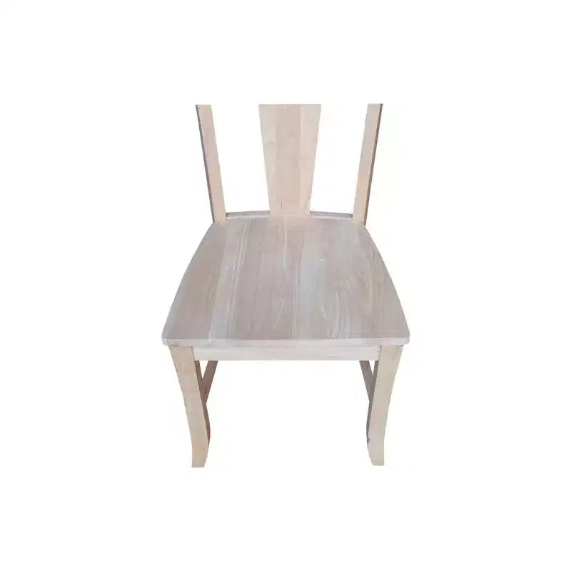 Lot de 2 chaises sans accoudoirs Elle non finies - International Concepts