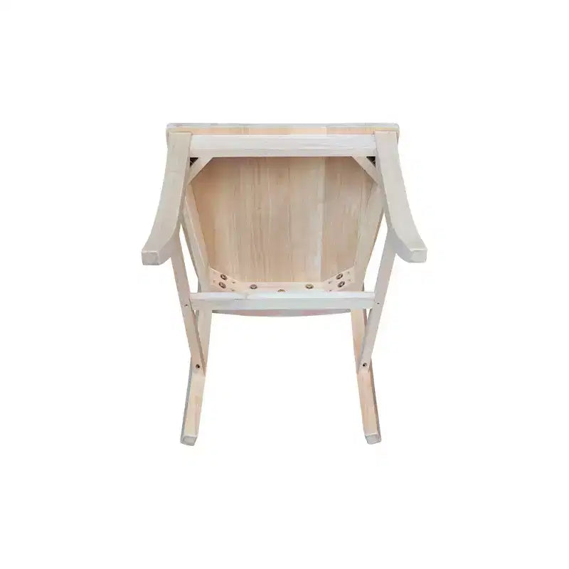 Lot de 2 chaises sans accoudoirs Elle non finies - International Concepts