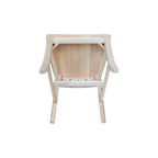 Lot de 2 chaises sans accoudoirs Elle non finies - International Concepts