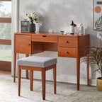 Coiffeuse Lifestorey Parc avec tabouret Chêne