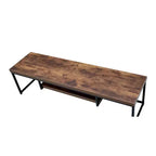 Meuble TV Bob pour téléviseurs jusqu'à 47" Finition chêne vieilli/métal noir - Acme Furniture